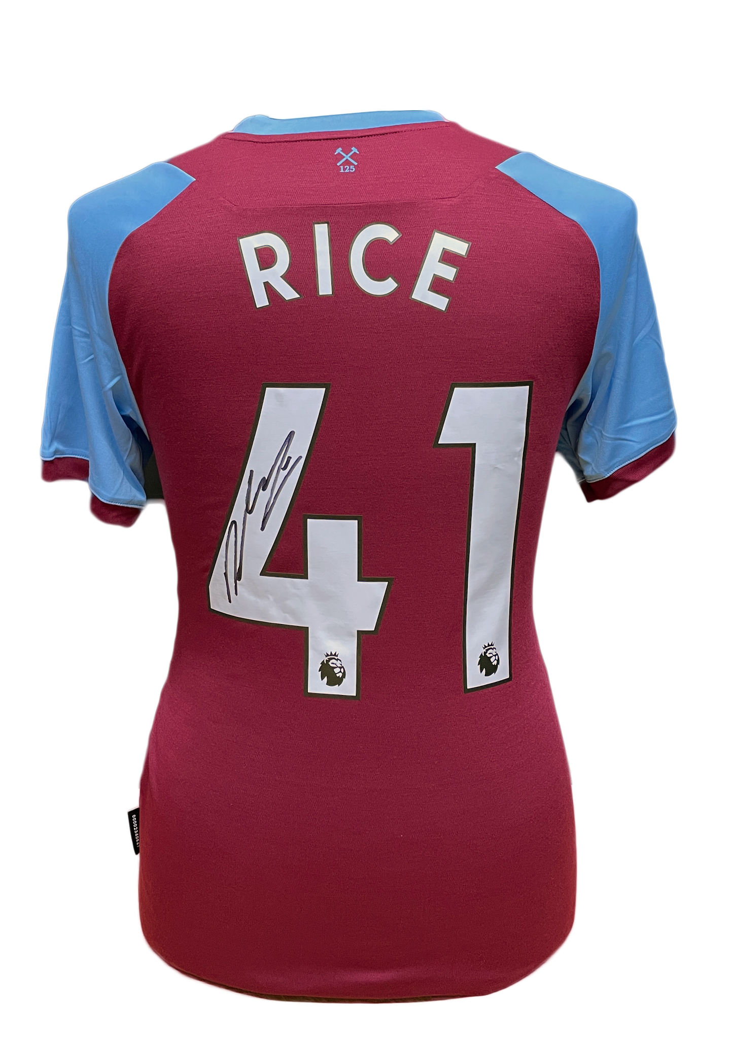 Declan Rice Signed West Ham Shirt