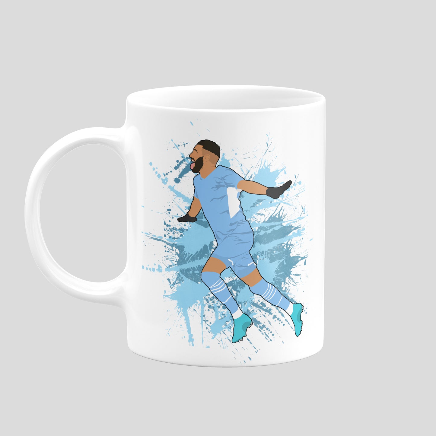 Manchester City Players Mugs - DanDesignsGB