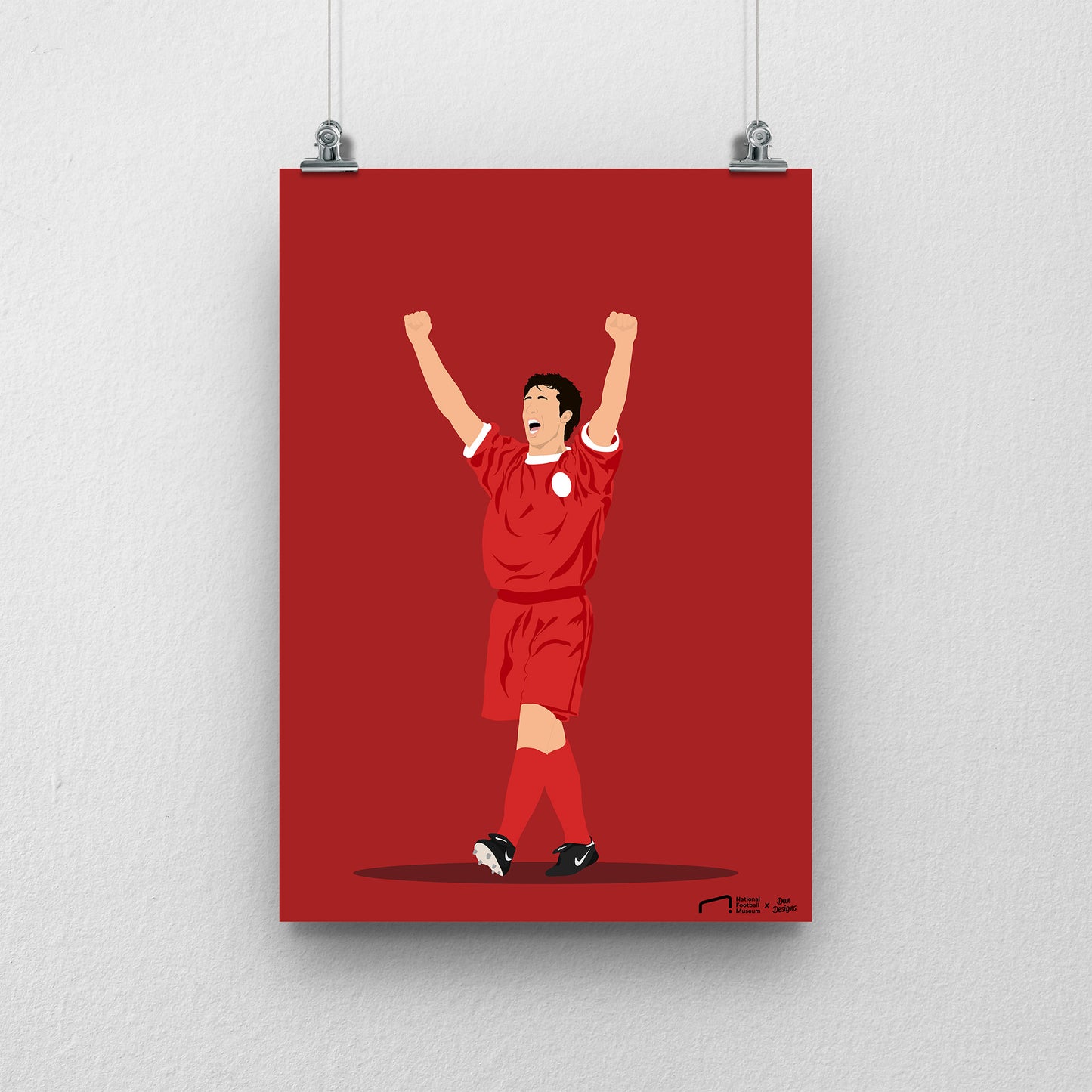 Robbie Fowler Print - DanDesignsGB