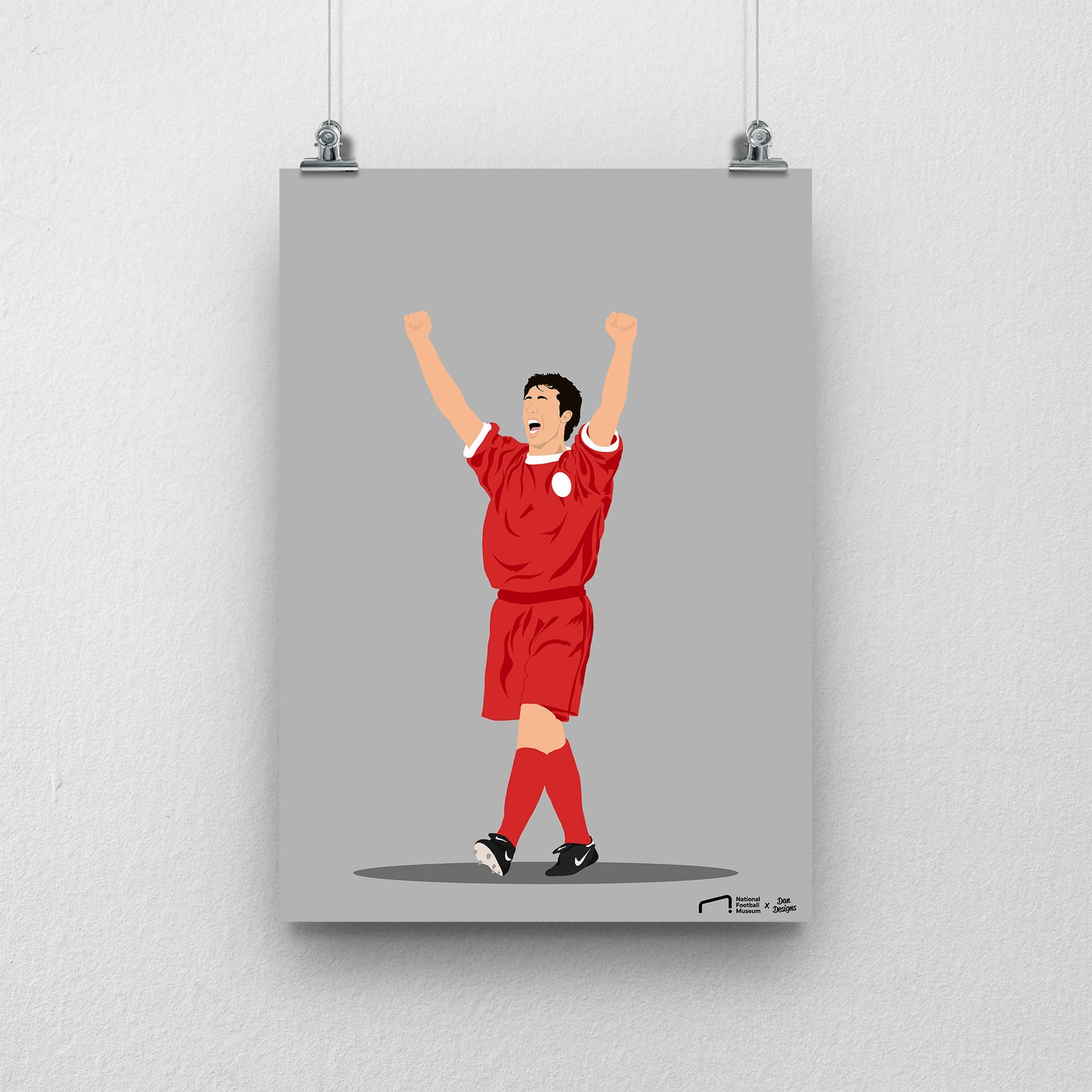 Robbie Fowler Print - DanDesignsGB