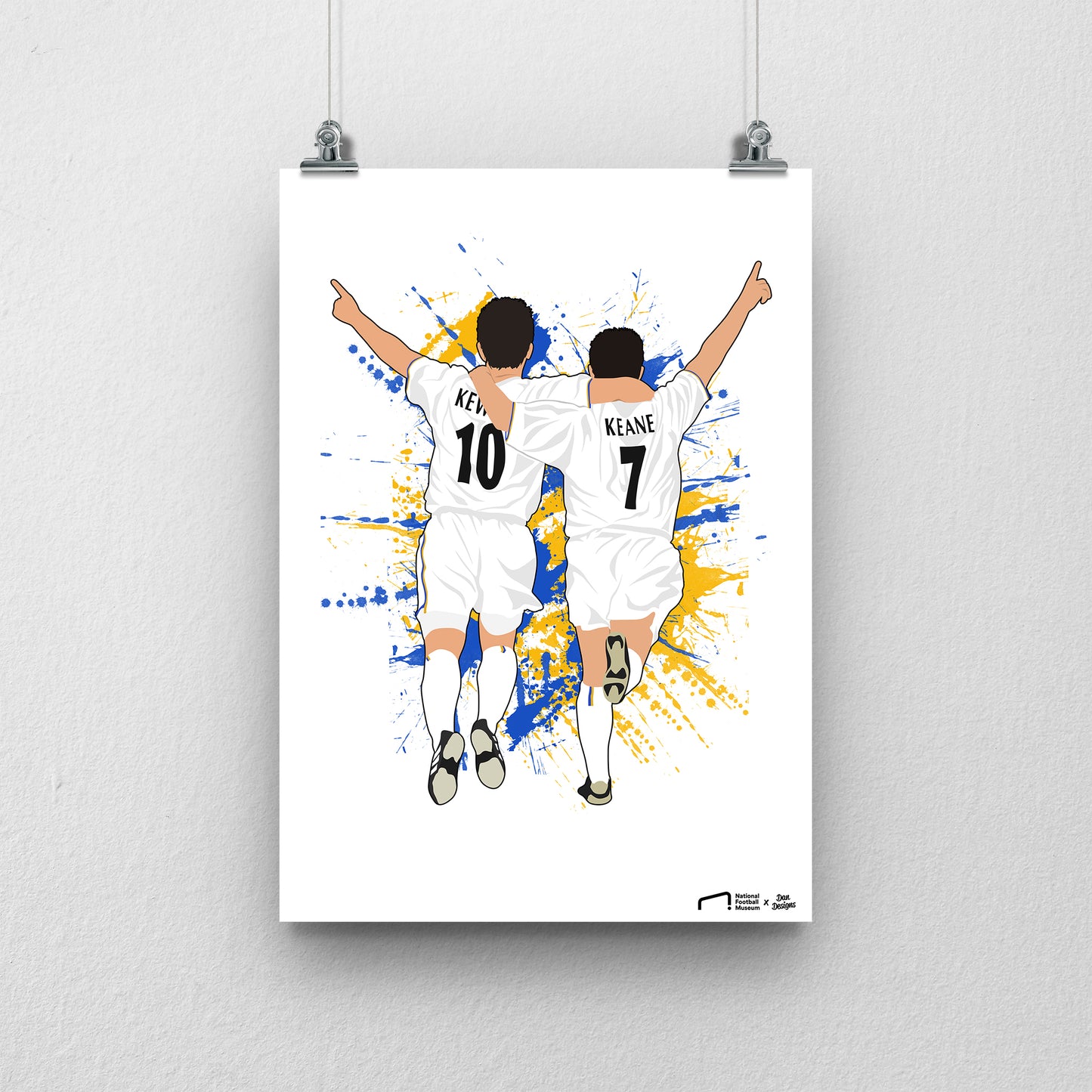 Robbie Keane & Harry Kewell Print - DanDesignsGB