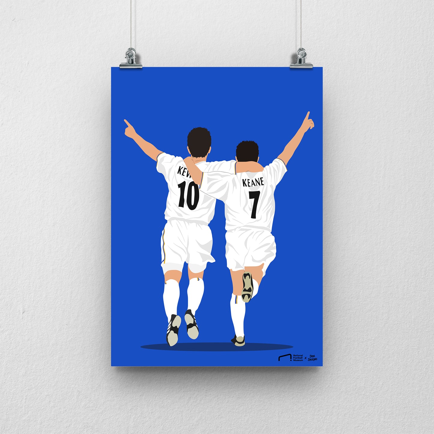 Robbie Keane & Harry Kewell Print - DanDesignsGB