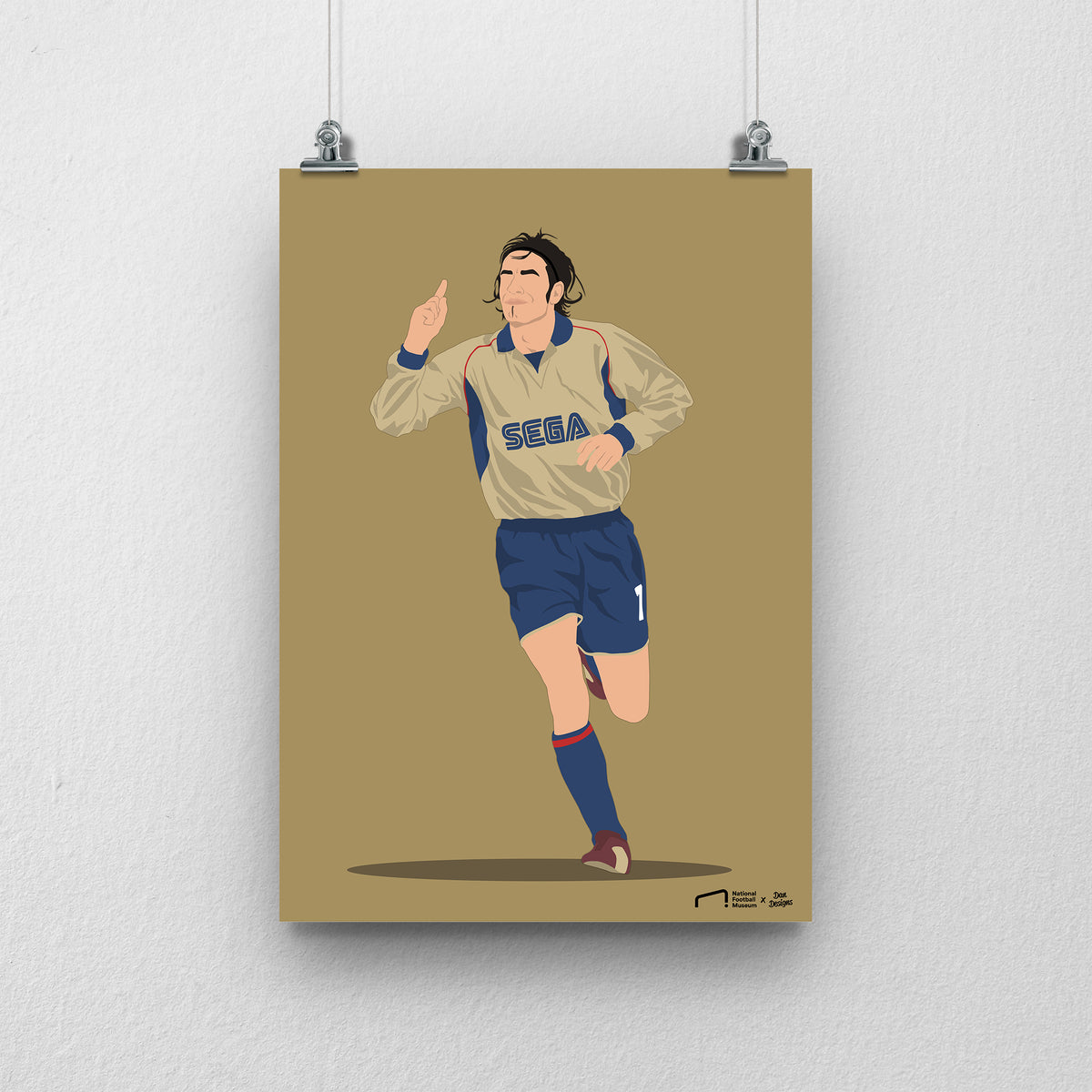 Robert Pires Print - Dan DesignsGB
