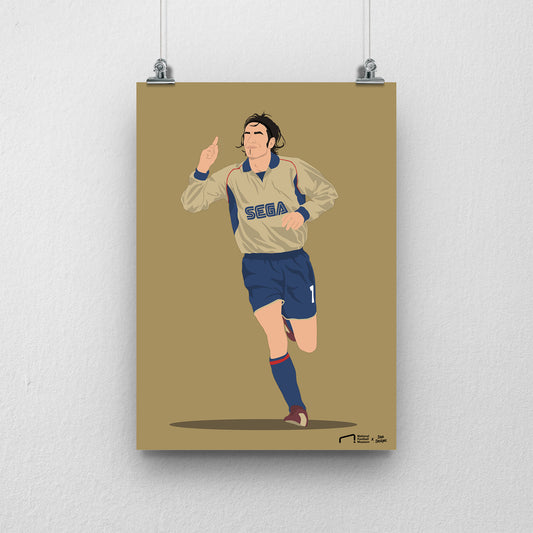 Robert Pires Print - Dan DesignsGB