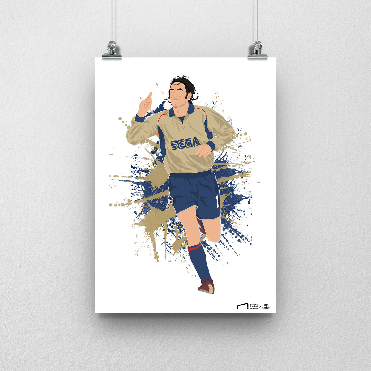 Robert Pires Print - Dan DesignsGB