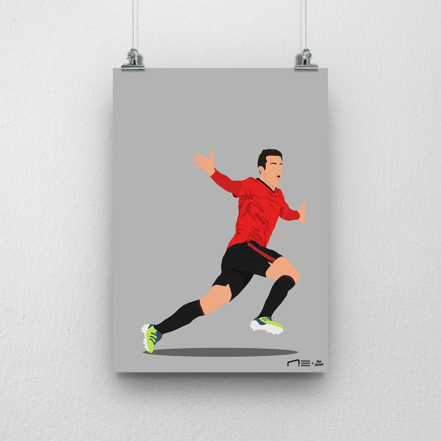 Robin Van Persie Print - DanDesignsGB