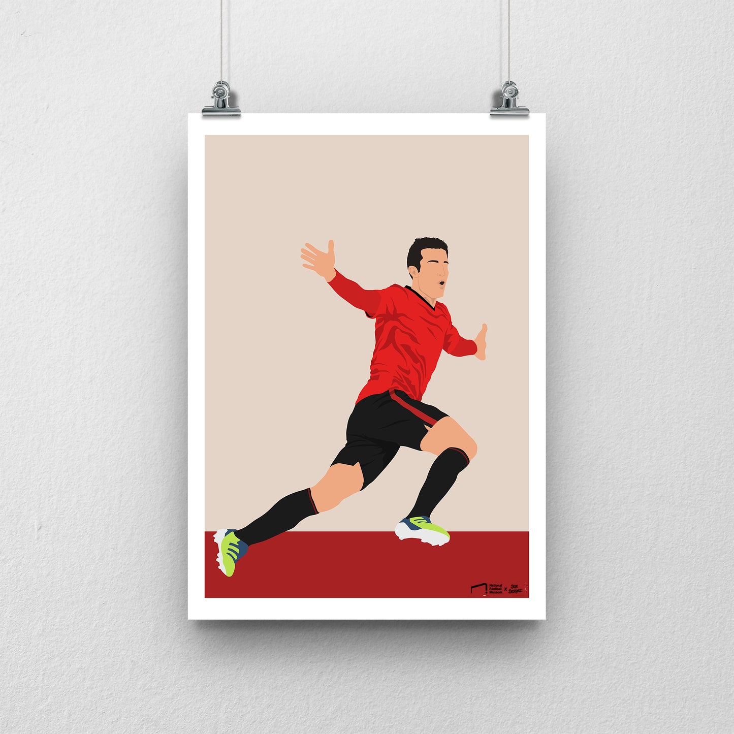 Robin Van Persie Print - DanDesignsGB