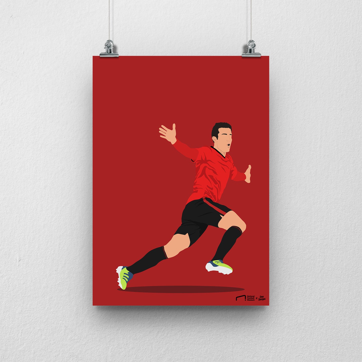 Robin Van Persie Print - DanDesignsGB