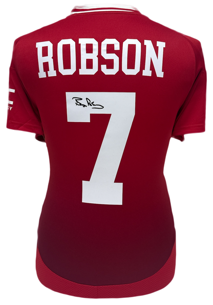 Bryan Robson Manchester United Shirt