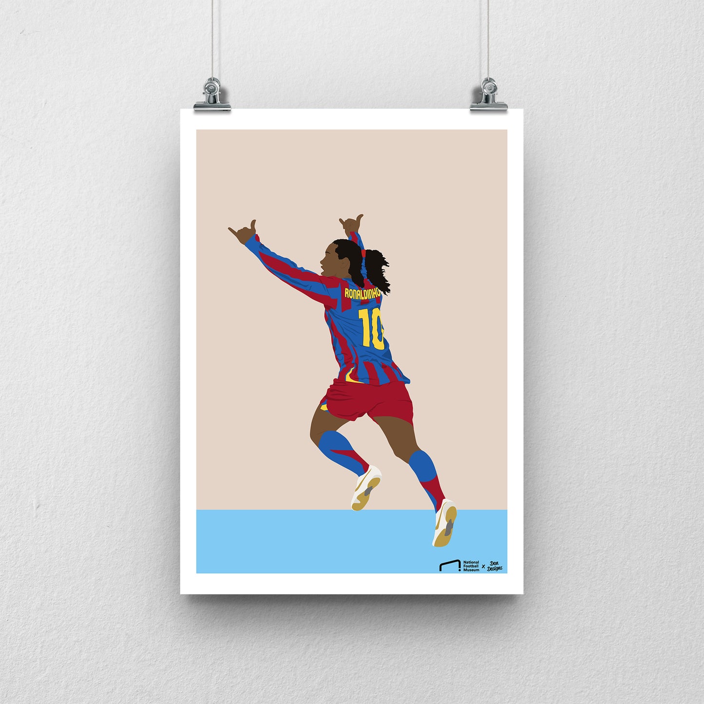 Ronaldinho Print - DanDesignsGB