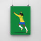 Ronaldinho Brazil Print - DanDesignsGB
