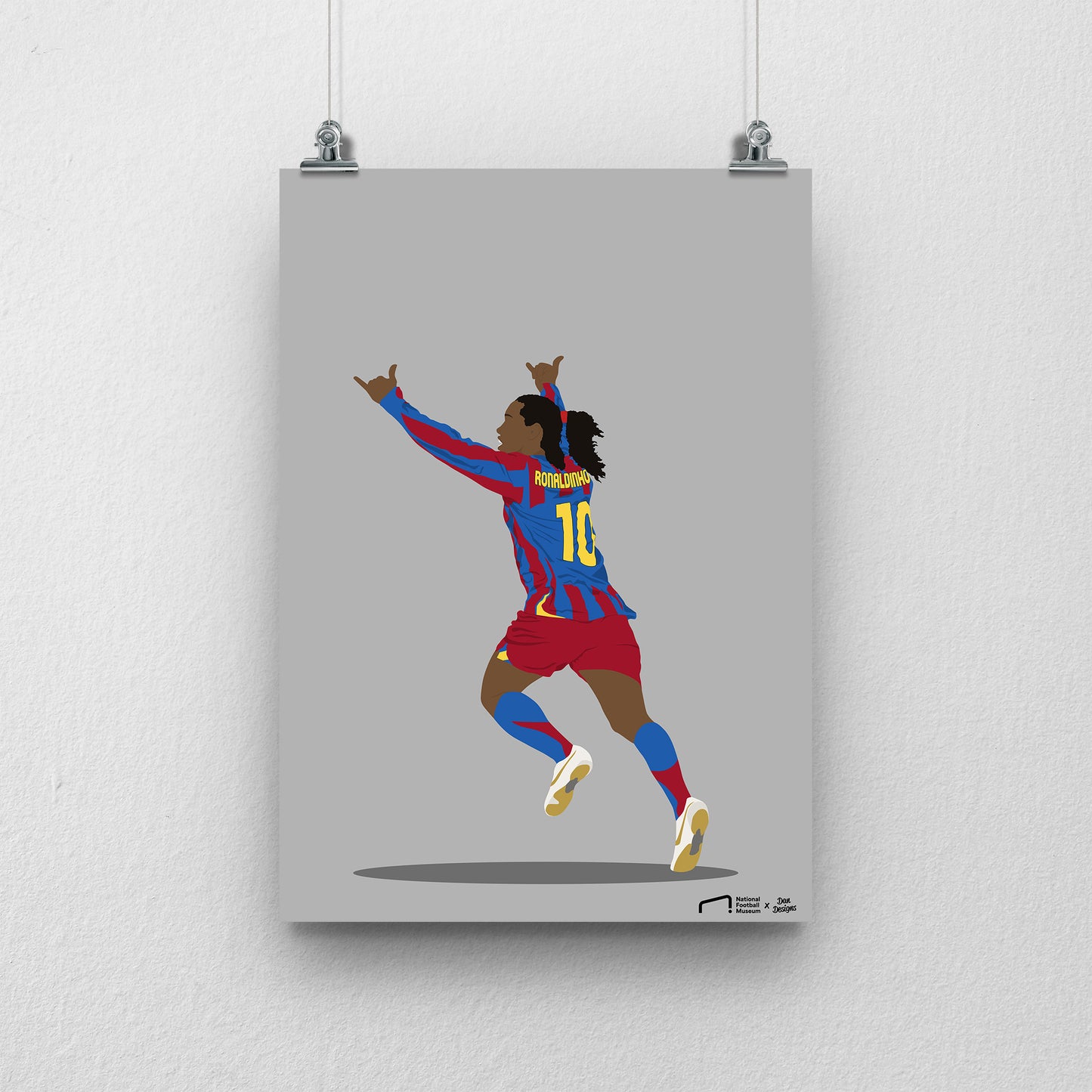 Ronaldinho Print - DanDesignsGB