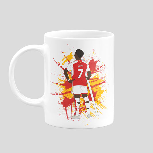 Bukayo Saka Mug - DanDesignsGB