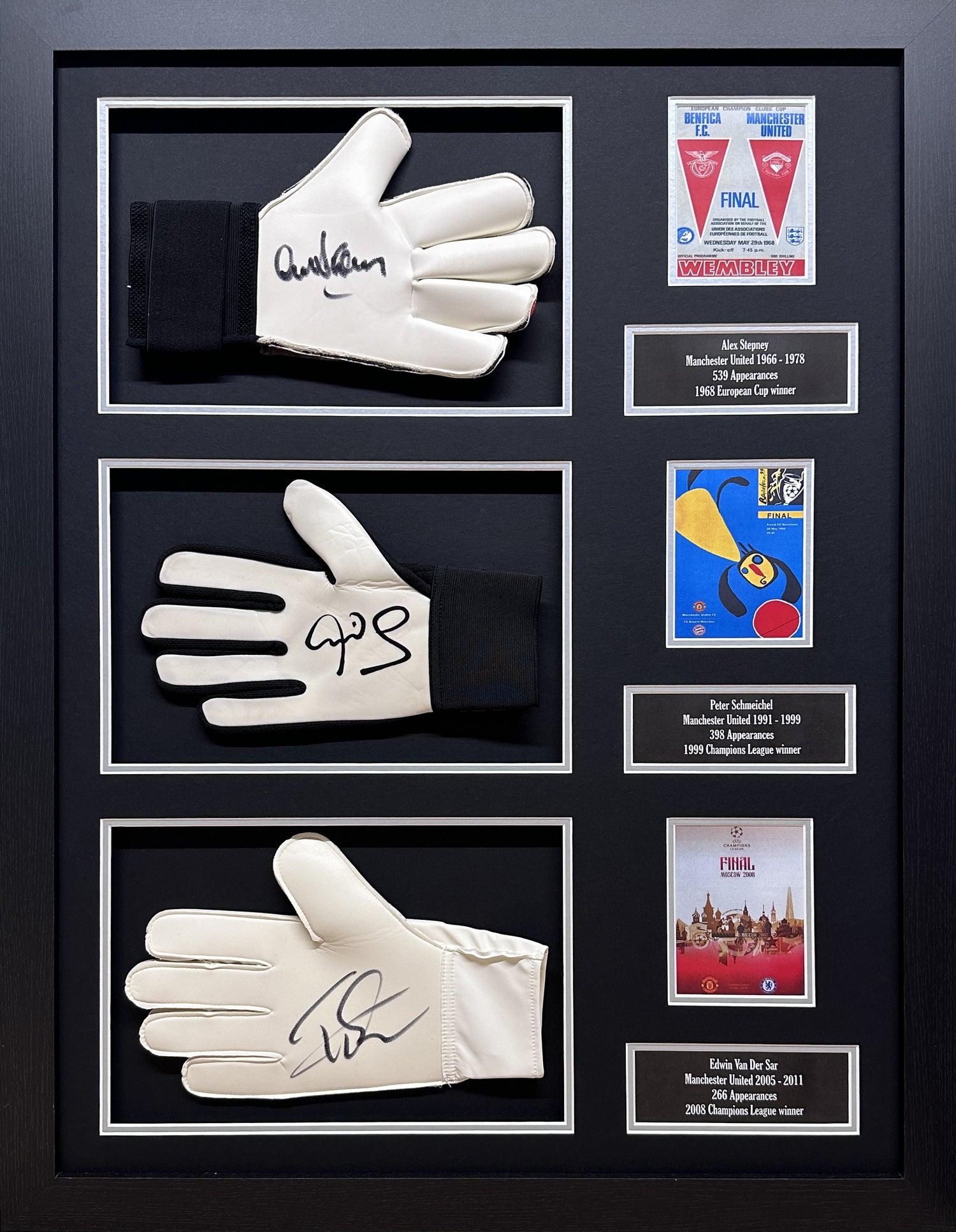 Signed Boots and Gloves