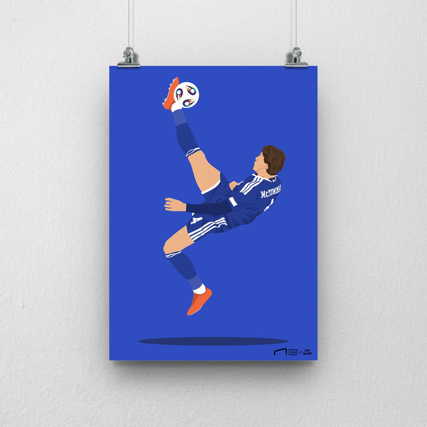 Scott McTominay Scotland Print - DanDesignsGB