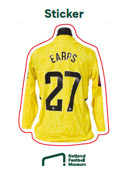 NFM Mary Earps Shirt Sticker