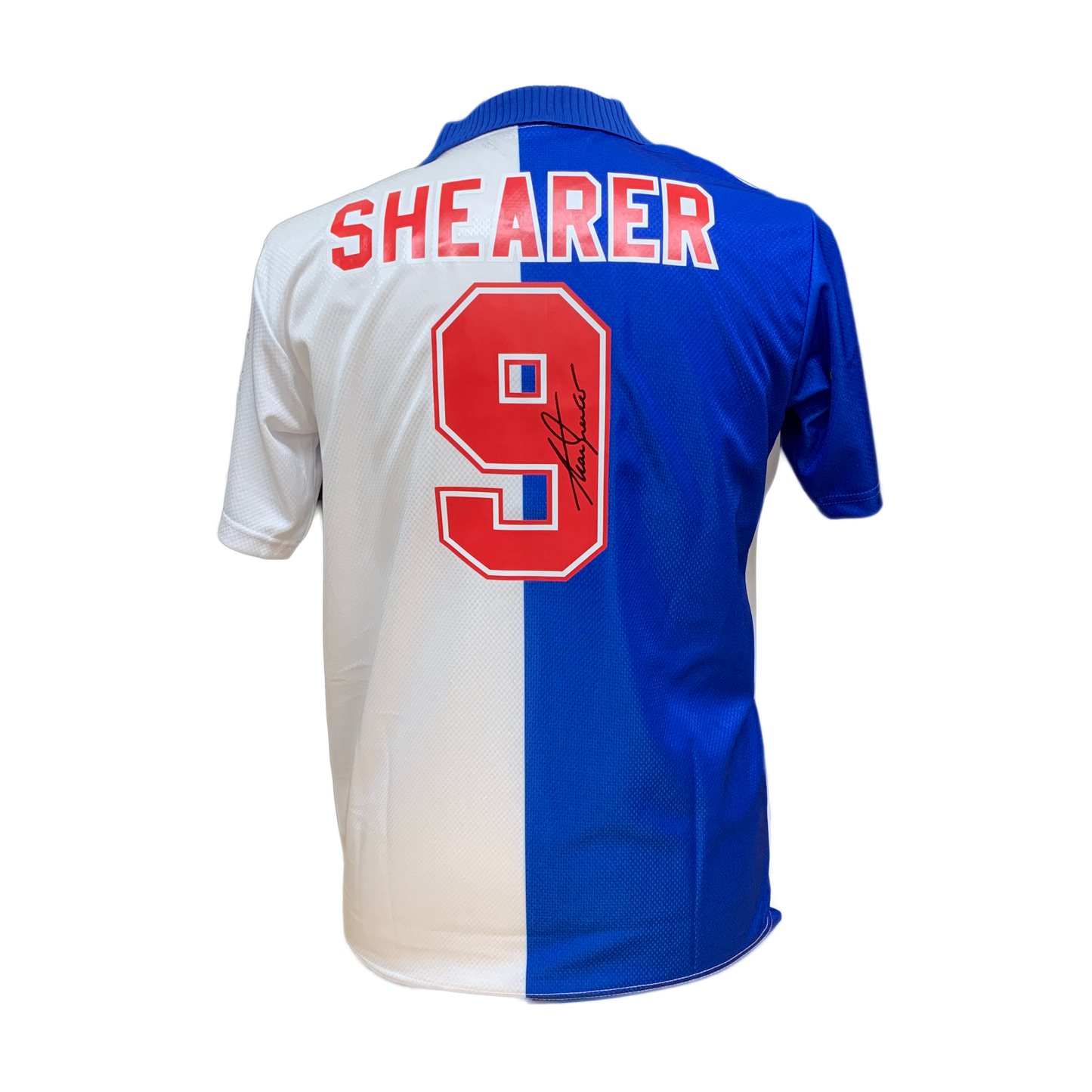 Alan Shearer Signed Blackburn Rovers 1996 Shirt
