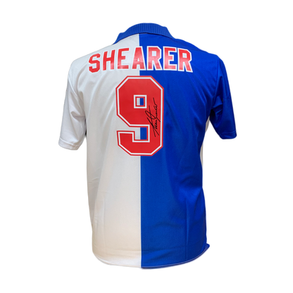 Alan Shearer Signed Blackburn Rovers 1996 Shirt