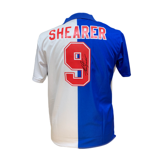 Alan Shearer Signed Blackburn Rovers 1996 Shirt