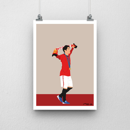 Shinji Kagawa Print - DanDesignsGB