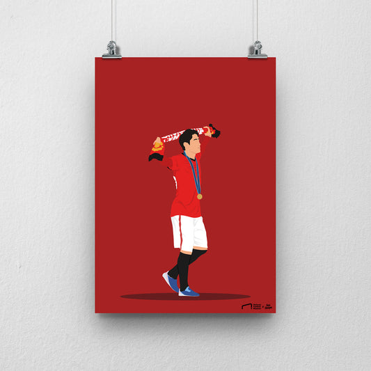 Shinji Kagawa Print - DanDesignsGB