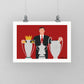 Sir Alex Ferguson Print - DanDesignsGB