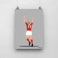 Sir Bobby Charlton Print - DanDesignsGB