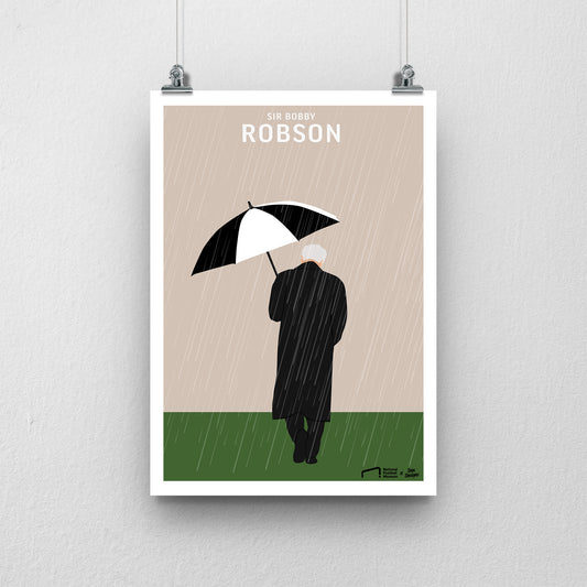 Sir Bobby Robson Print - DanDesignsGB