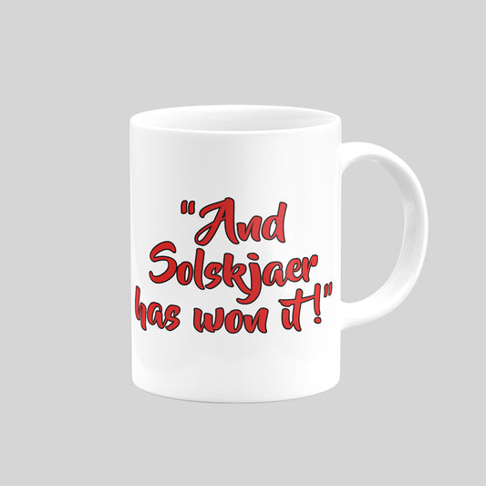 Ole Gunnar Solskjaer Mug - DanDesignsGB