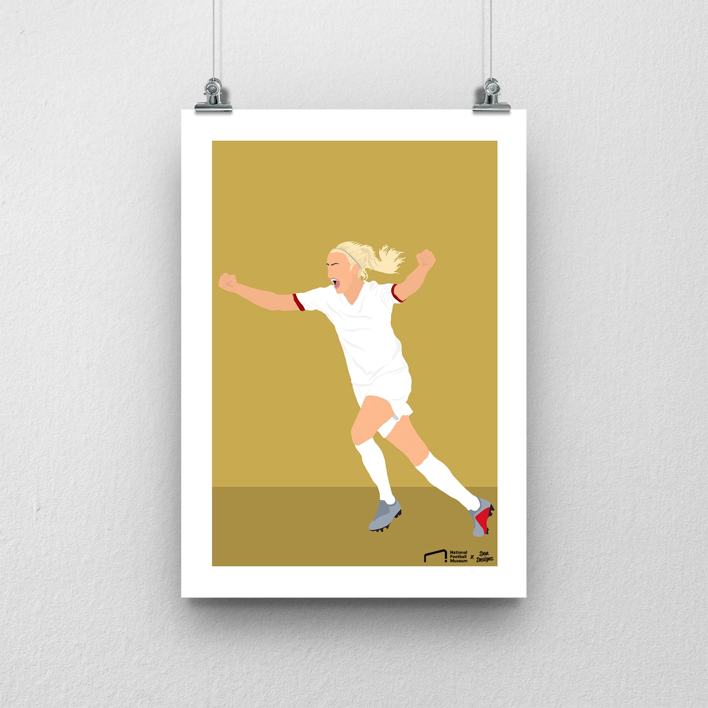 Steph Houghton Print - DanDesignsGB