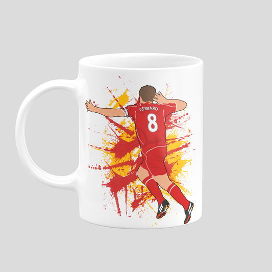 Steven Gerrard Mug - DanDesignsGB