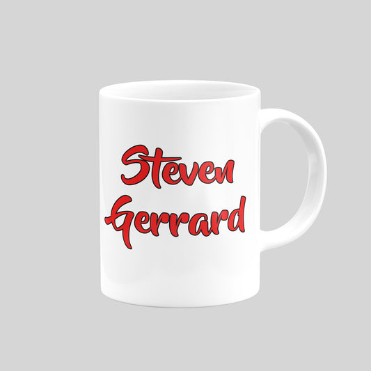 Steven Gerrard Mug - DanDesignsGB