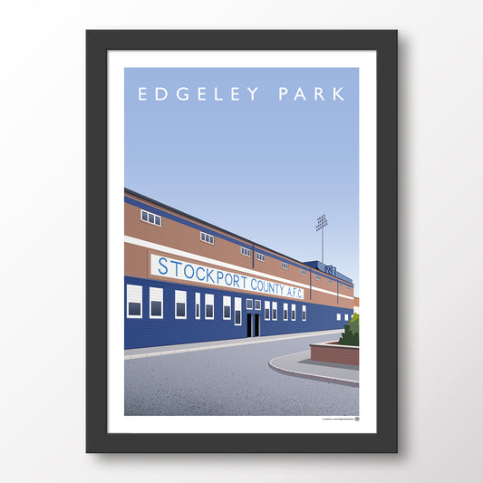 Stockport County Edgeley Park Danny Bergara Stand - Matthew J I Wood