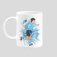 Manchester City Players Mugs - DanDesignsGB