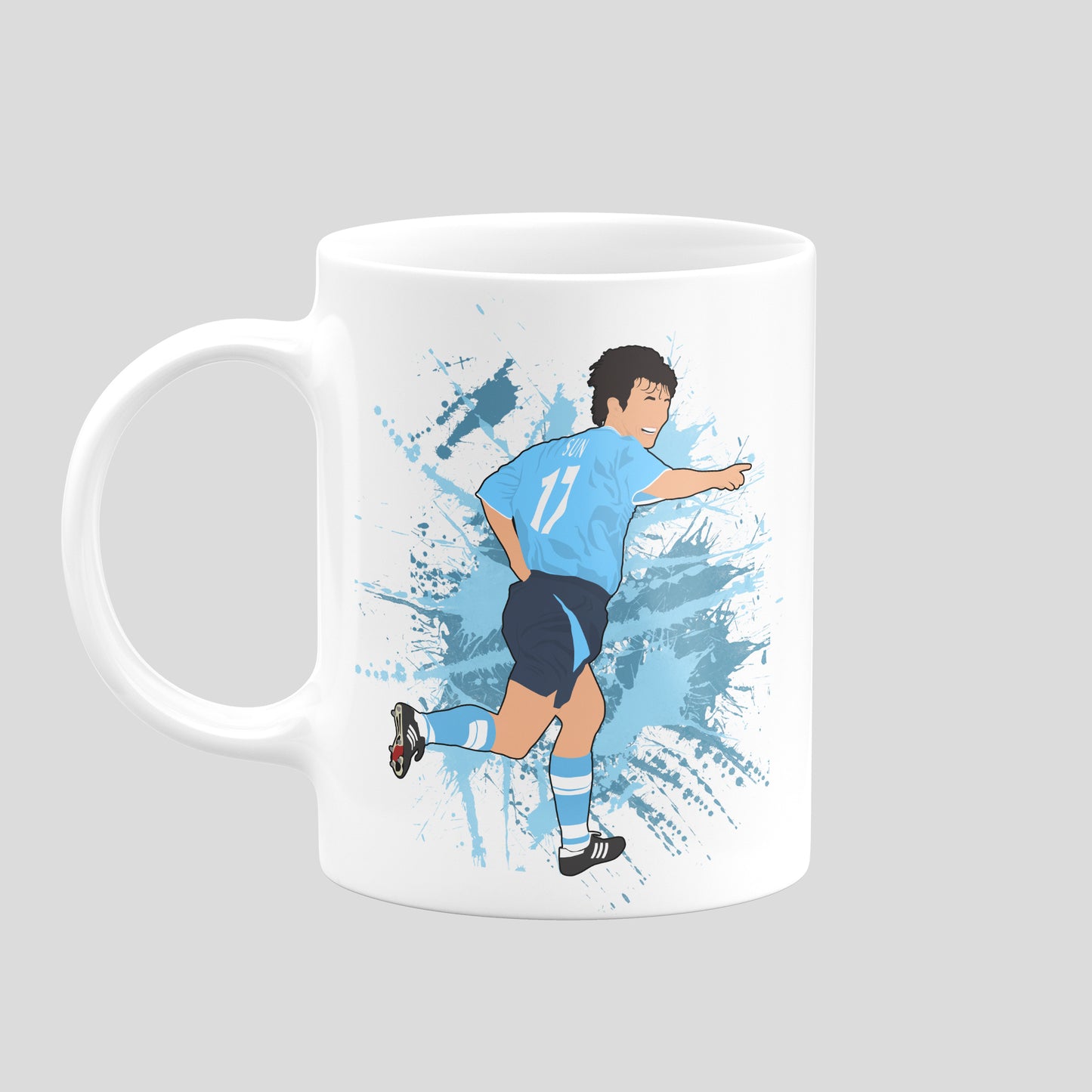 Manchester City Players Mugs - DanDesignsGB