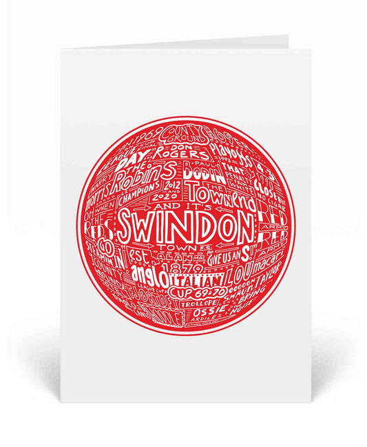 Sketch Book - Swindon Town Card