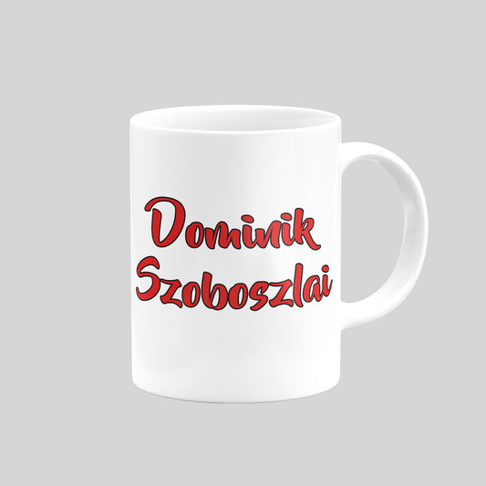 Dominik Szoboszlai Mug - DanDesignsGB