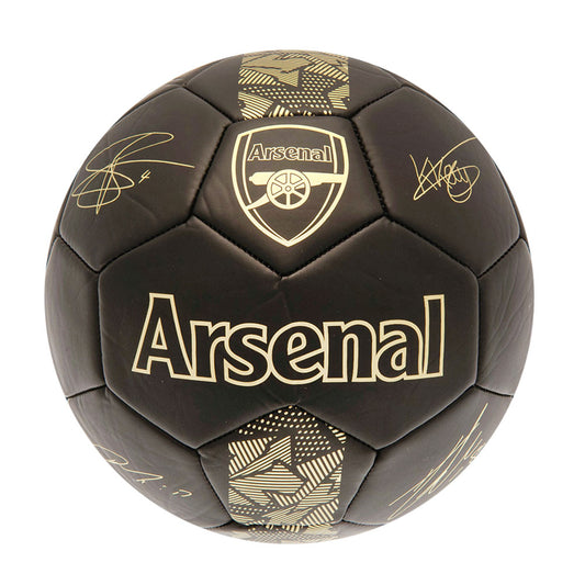 Arsenal Mini Signature Footballs (Black)