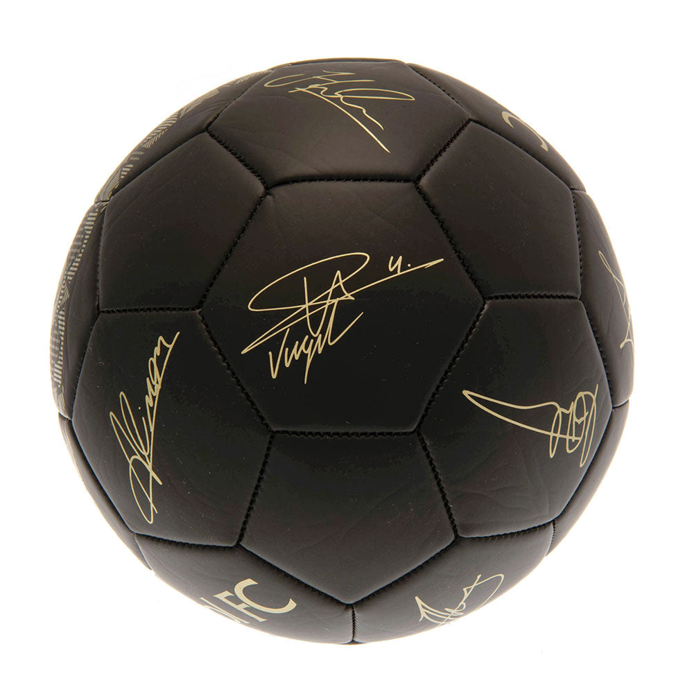 Liverpool Signature Mini Football (Black)