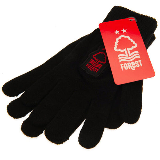 Nottingham Forest Knitted Gloves