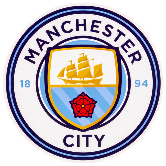 Manchester City FC Crest Circular Sticker