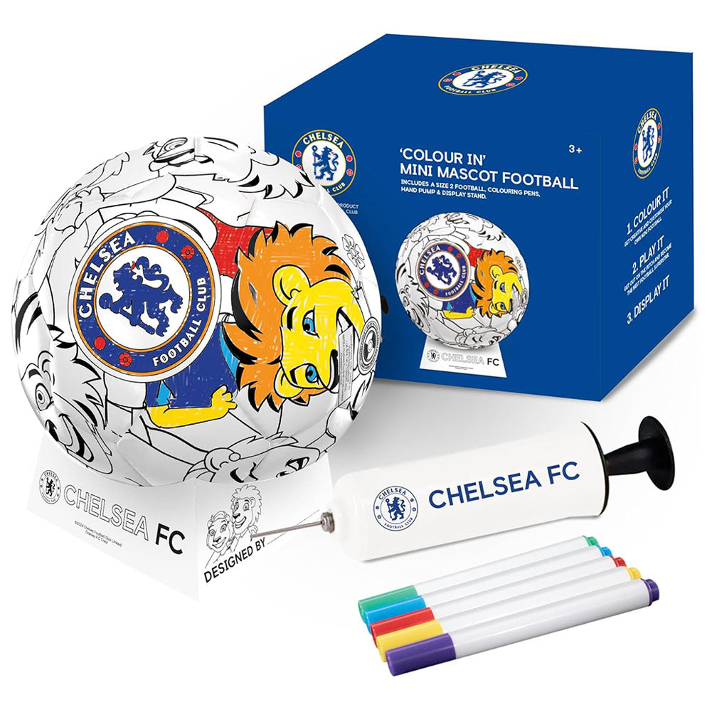 Chelsea Colour in Football Set