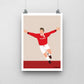 Teddy Sheringham Print - DanDesignsGB