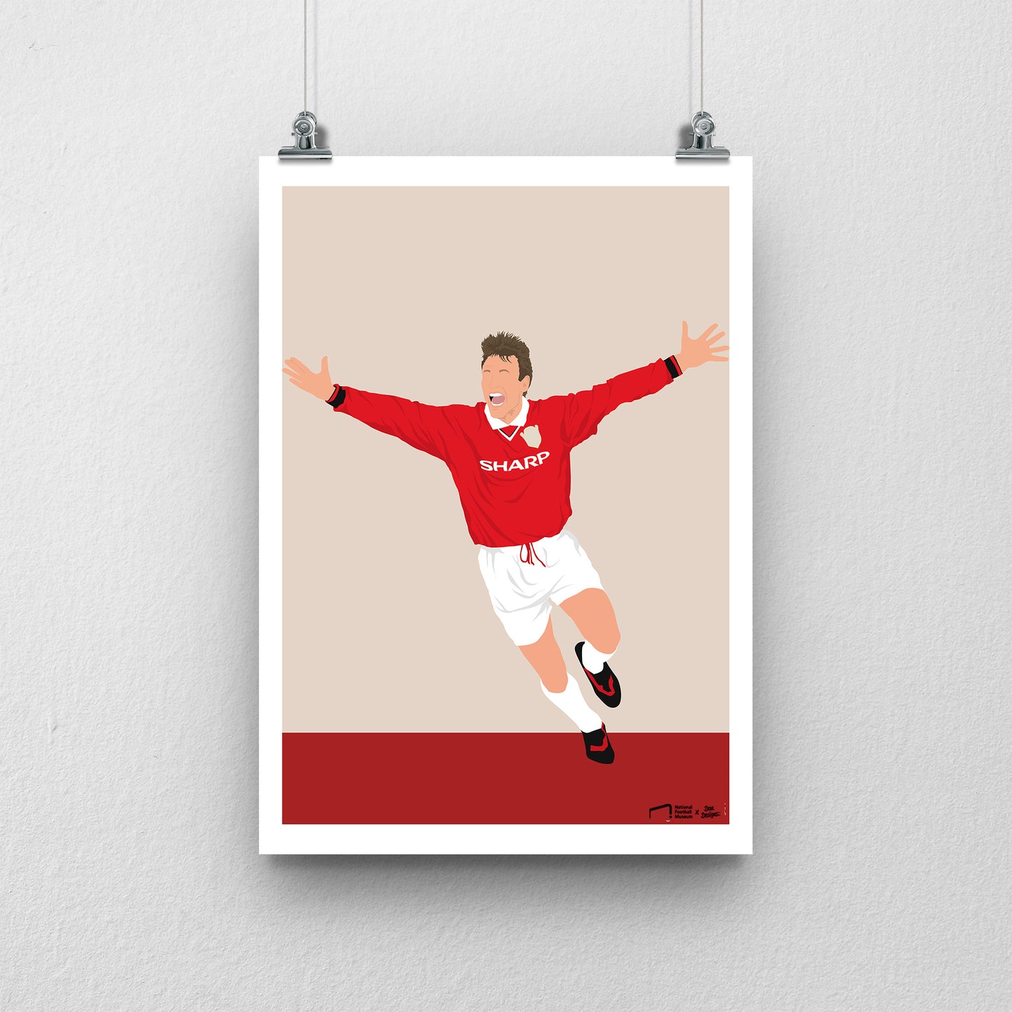 Teddy Sheringham Print - DanDesignsGB