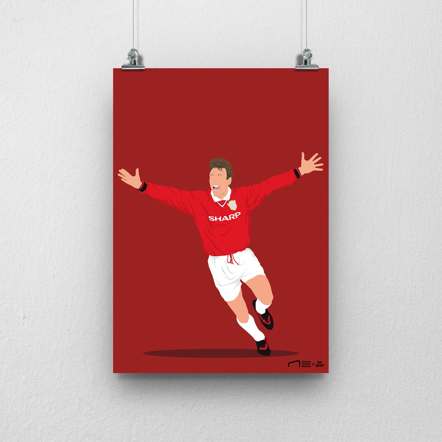 Teddy Sheringham Print - DanDesignsGB