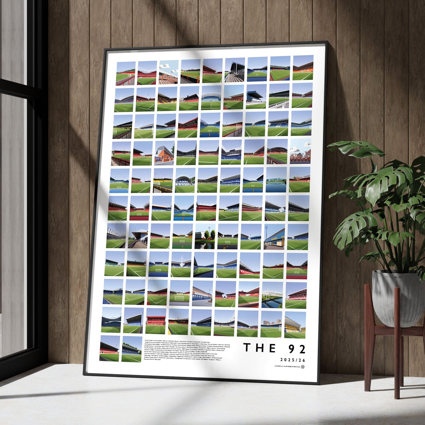 The 92 Poster - Matthew J I Wood