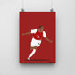 Thierry Henry Arsenal Print - DanDesignsGB