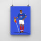 Thierry Henry France Print - DanDesignsGB