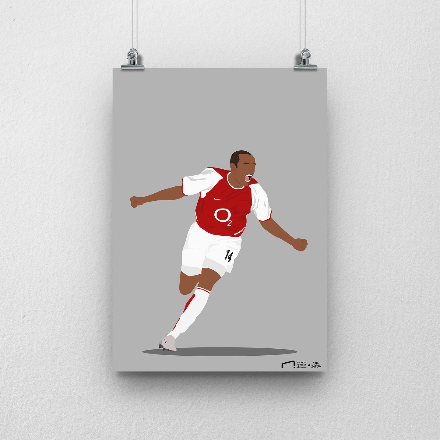 Thierry Henry Print - DanDesignsGB