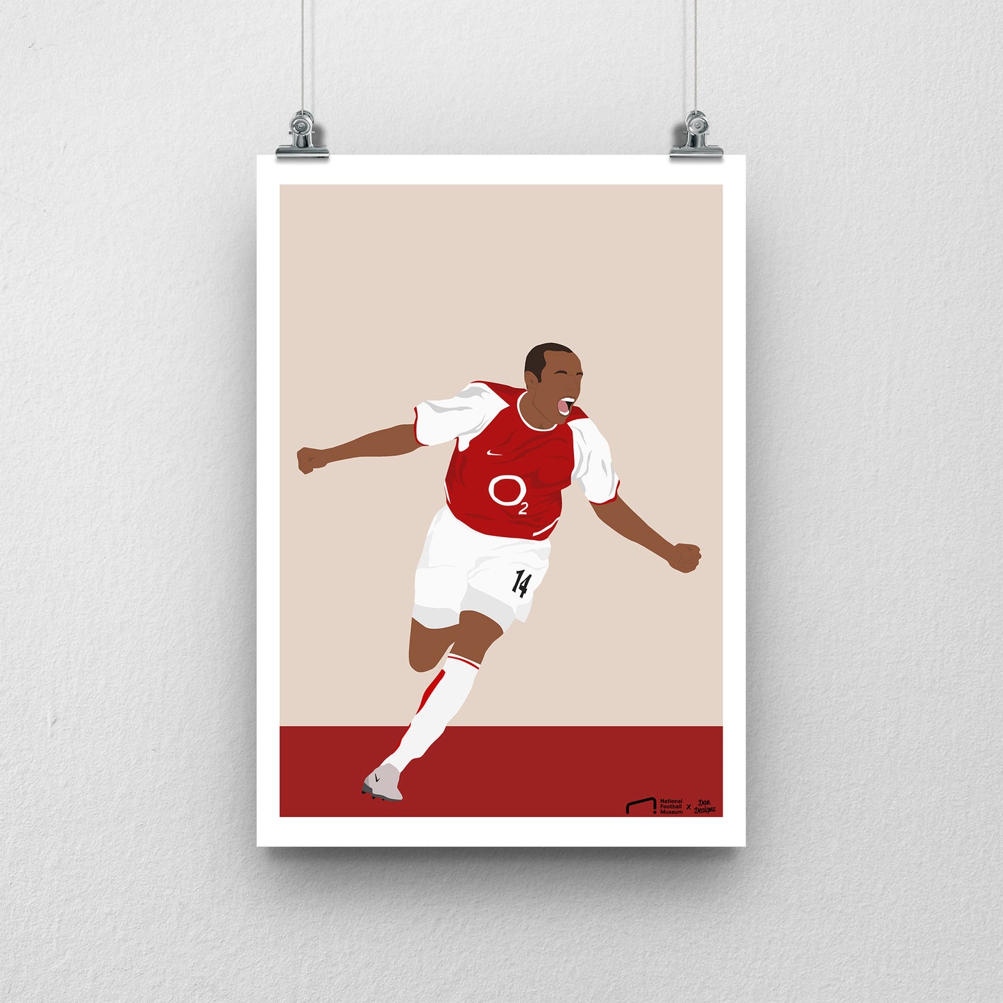 Thierry Henry Print - DanDesignsGB